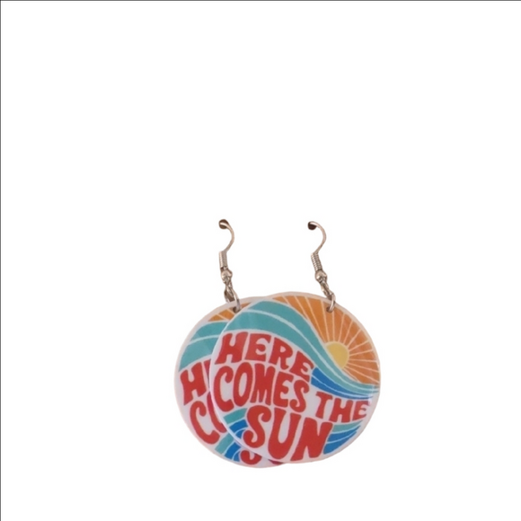 Jewelry - Sunburst Retro Earrings